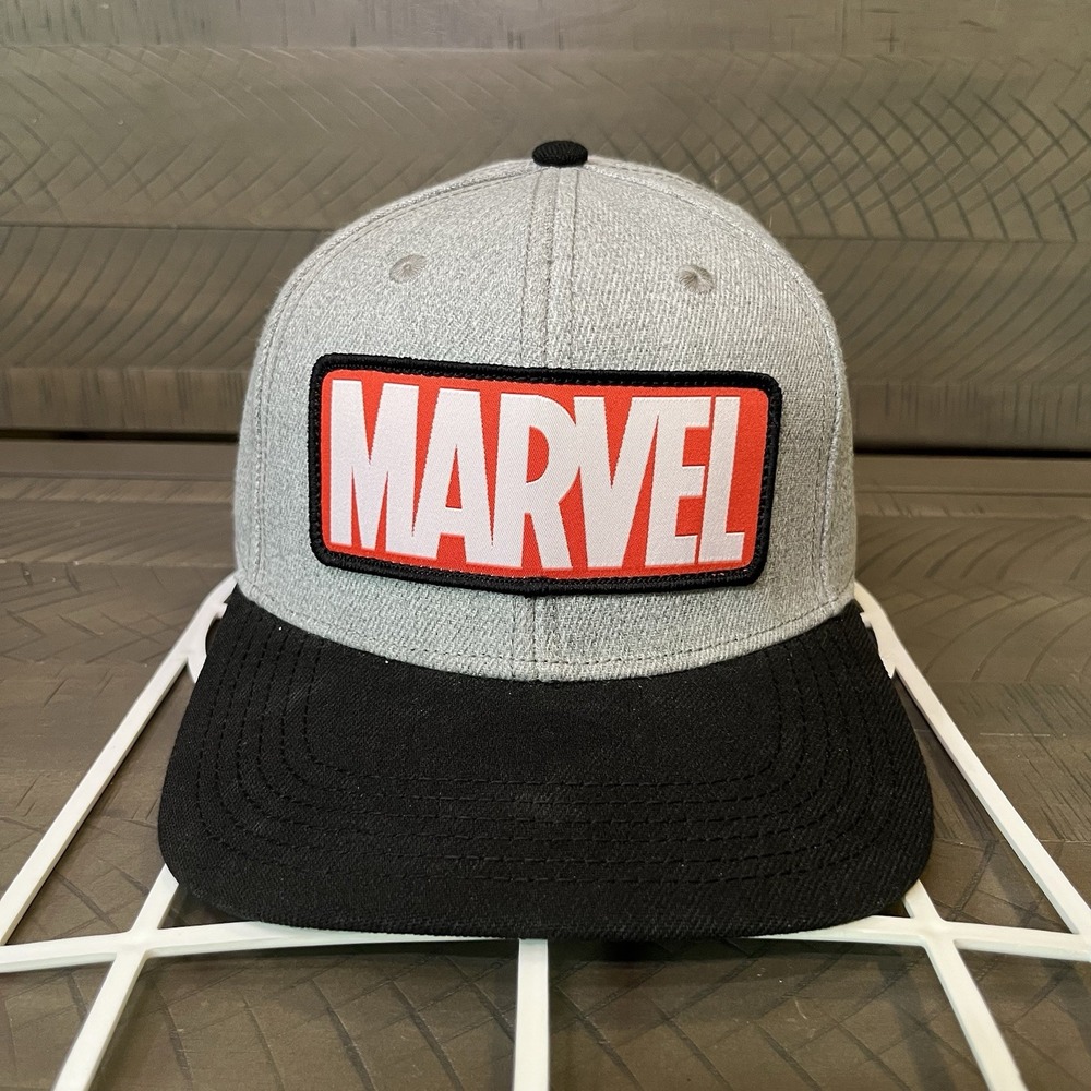 Marvel Comic Logo Bill Snapback Cap Hat Adjustable